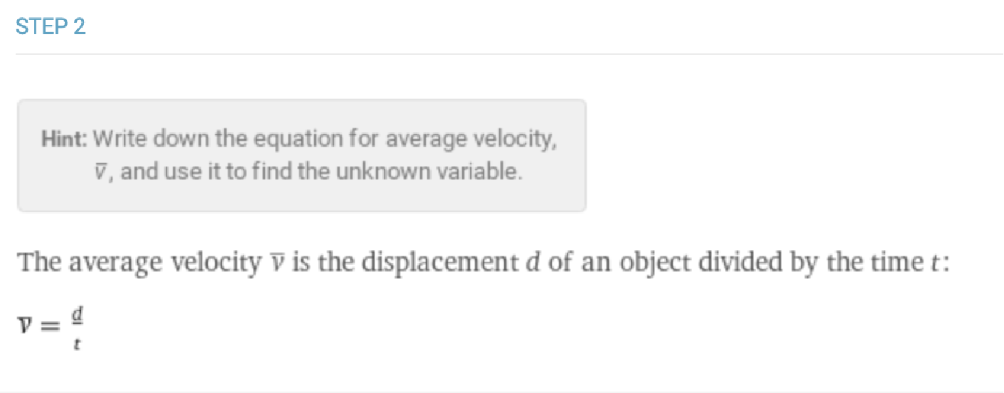 average speed extended definition