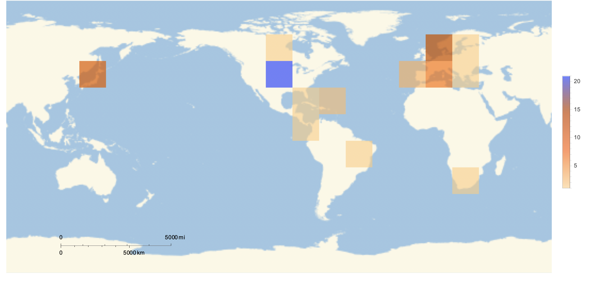 Geo histogram