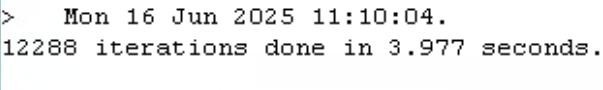 >   Mon 16 Jun 2025 11:10:04.12288 iterations done in 3.977 seconds