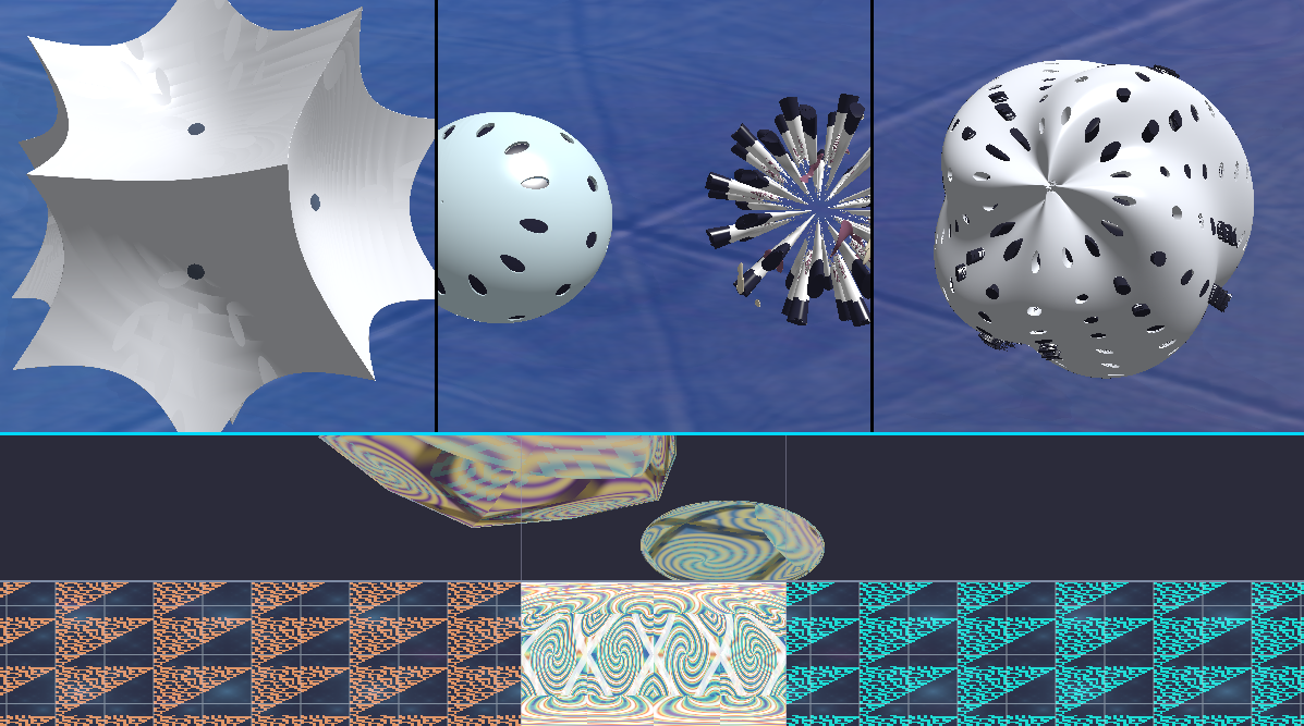 [the dodecagram can be turned into a sphere or dodecagon, but not <em>yet dimensionally denoised/ actually conserving.