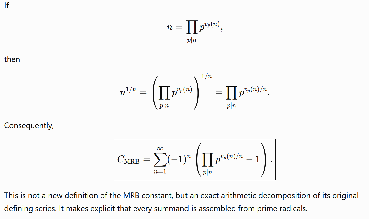 pth root formula
