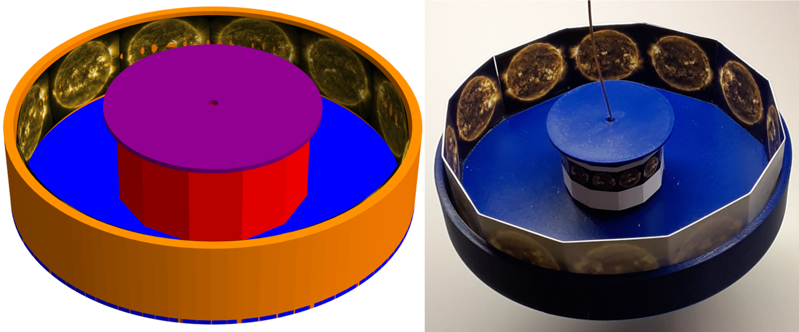 Reviving the Praxinoscope: visualizing solar dynamics in 3D