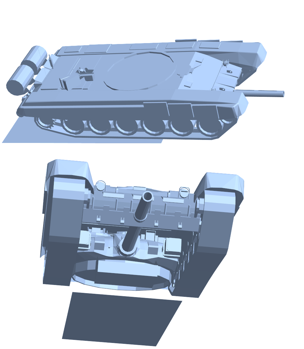 T-90 model from CadNav.com