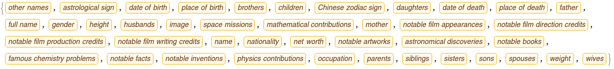 Entity Properties