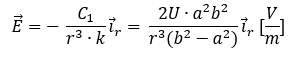 equation of the vector function