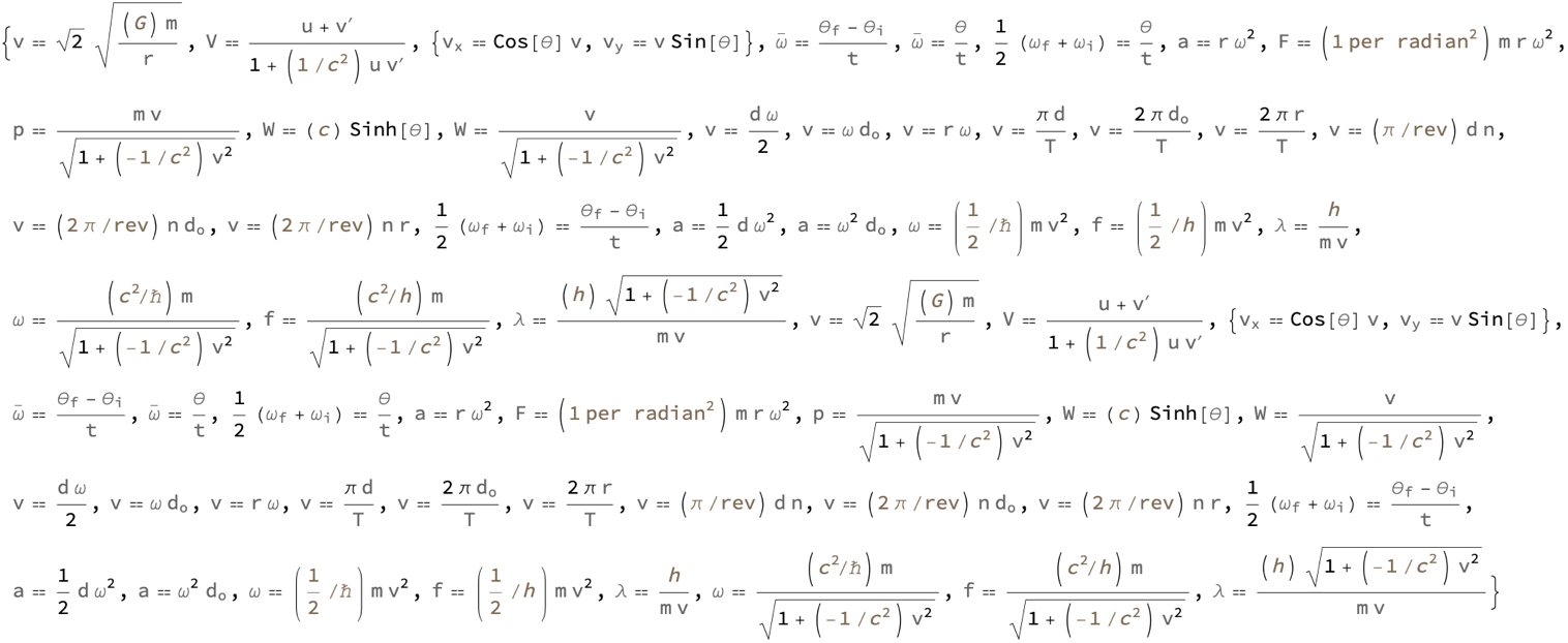 Formula Lookup Velocity