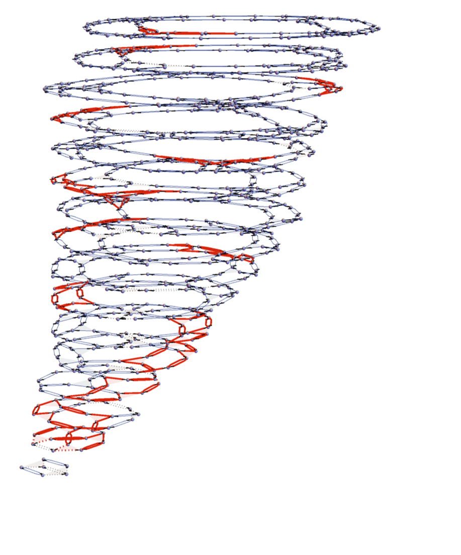 3D Plot of a Wolfram Model Evolution