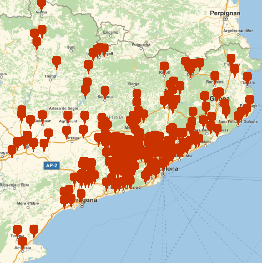 Catalonia municipalities