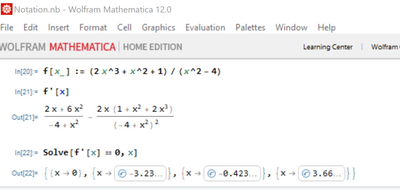 notation question