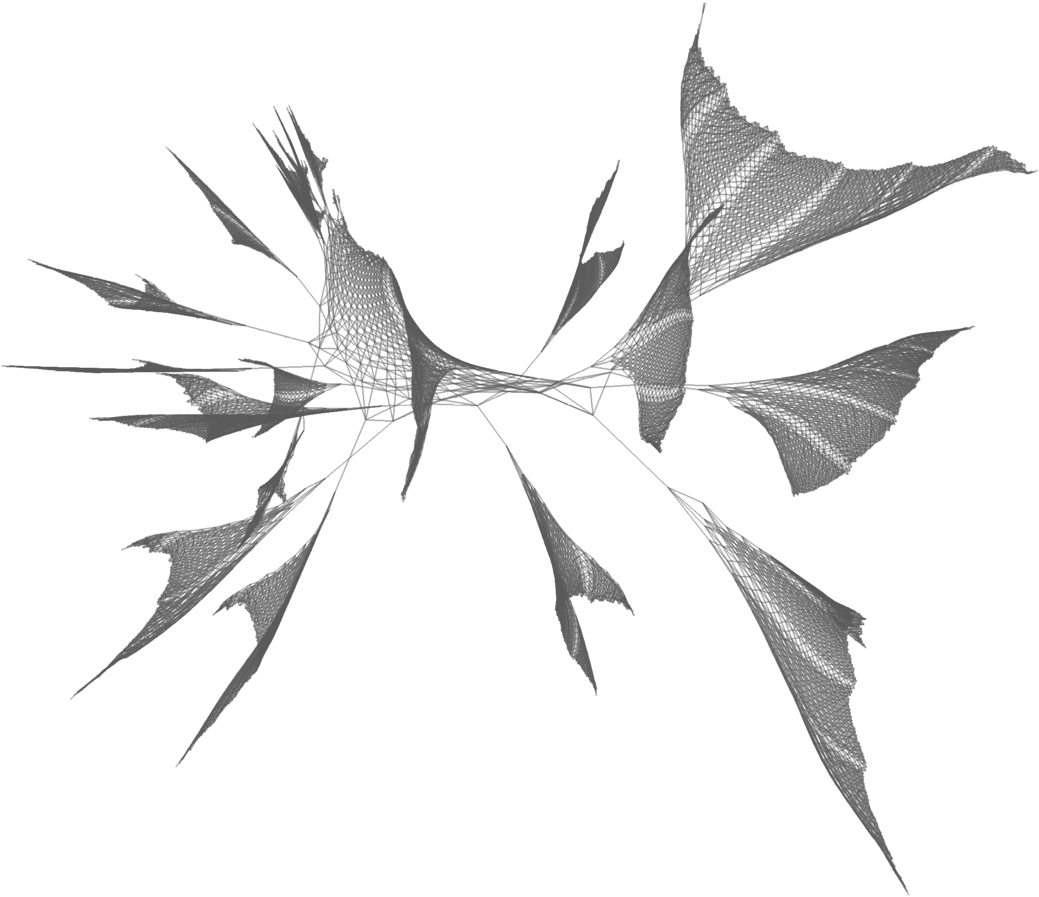 Image of numerical multiway system of the Goodstein sequence base bump operation