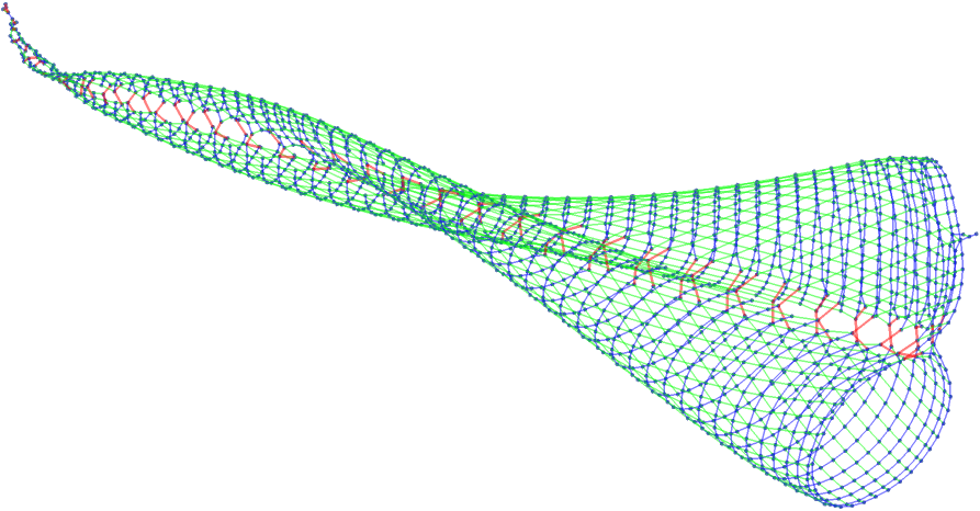 graph of the evolution of the 