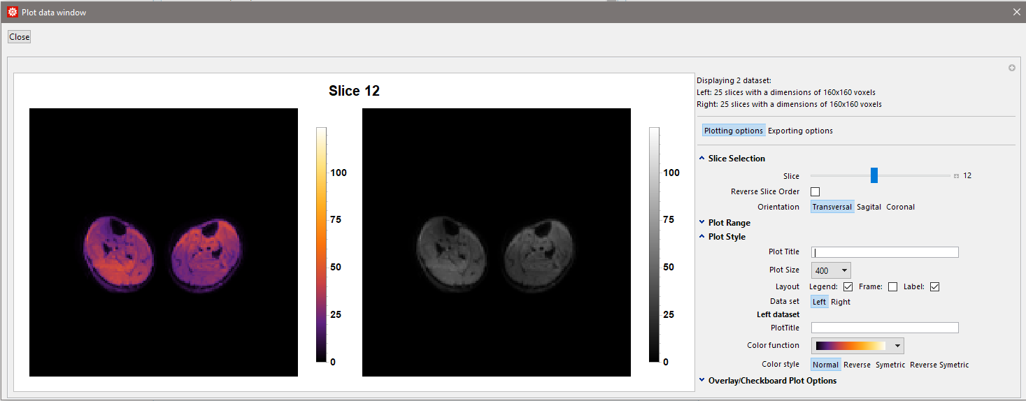 Plot 3D and 4D datasets