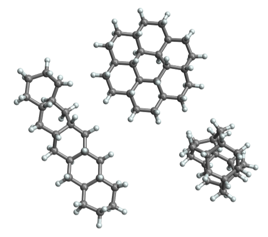 Building cyclohexane ribbons and macrocycles