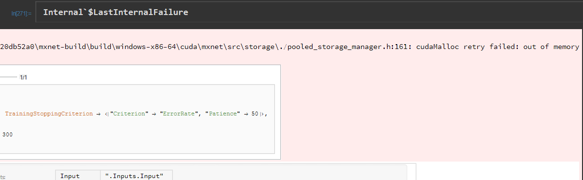 cudaMalloc retry failed: out of memory