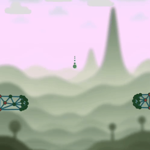 Recreation of World of Goo or bridge construction game with WLJS