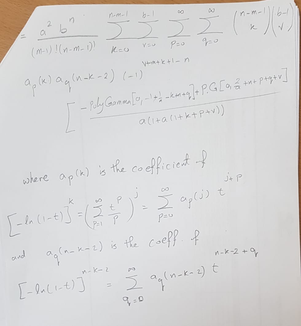 Calculate The Following Sum Online Technical Discussion Groups Wolfram Community