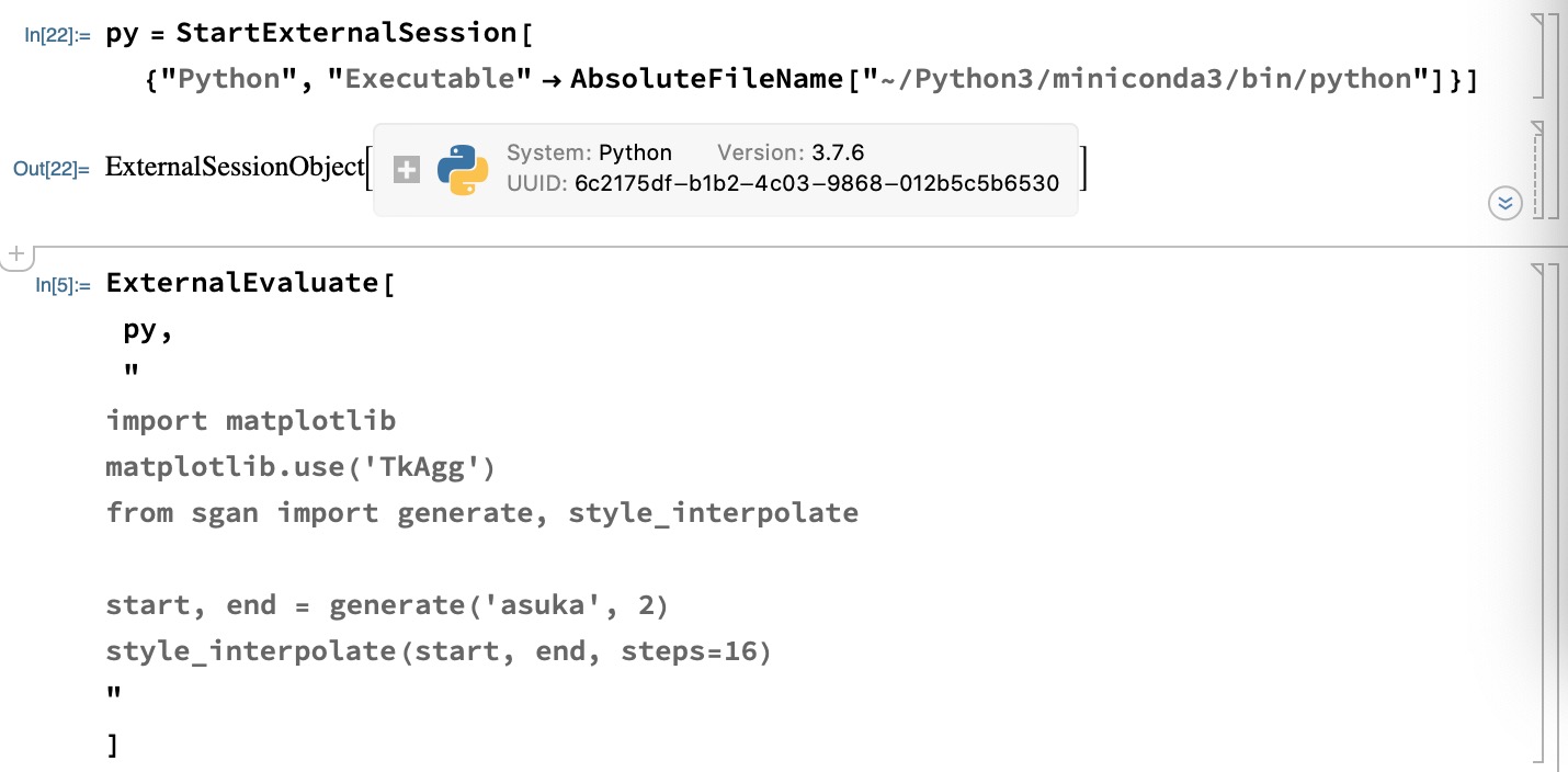 Set conda as the default python interpreter in mathematica online