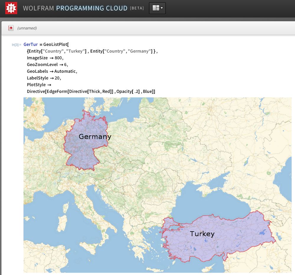 How do I create a map with Germany and Turkey Highlighted - Online ...