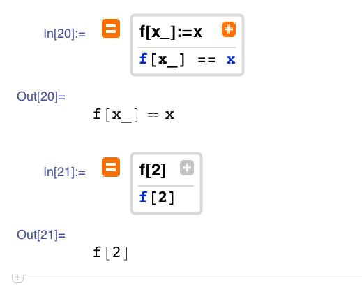 Screenshot of my mathematica