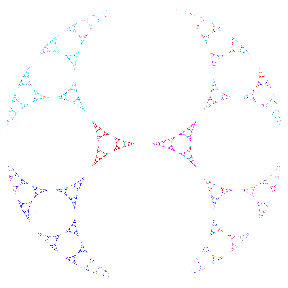 The dipole apollonian gasket