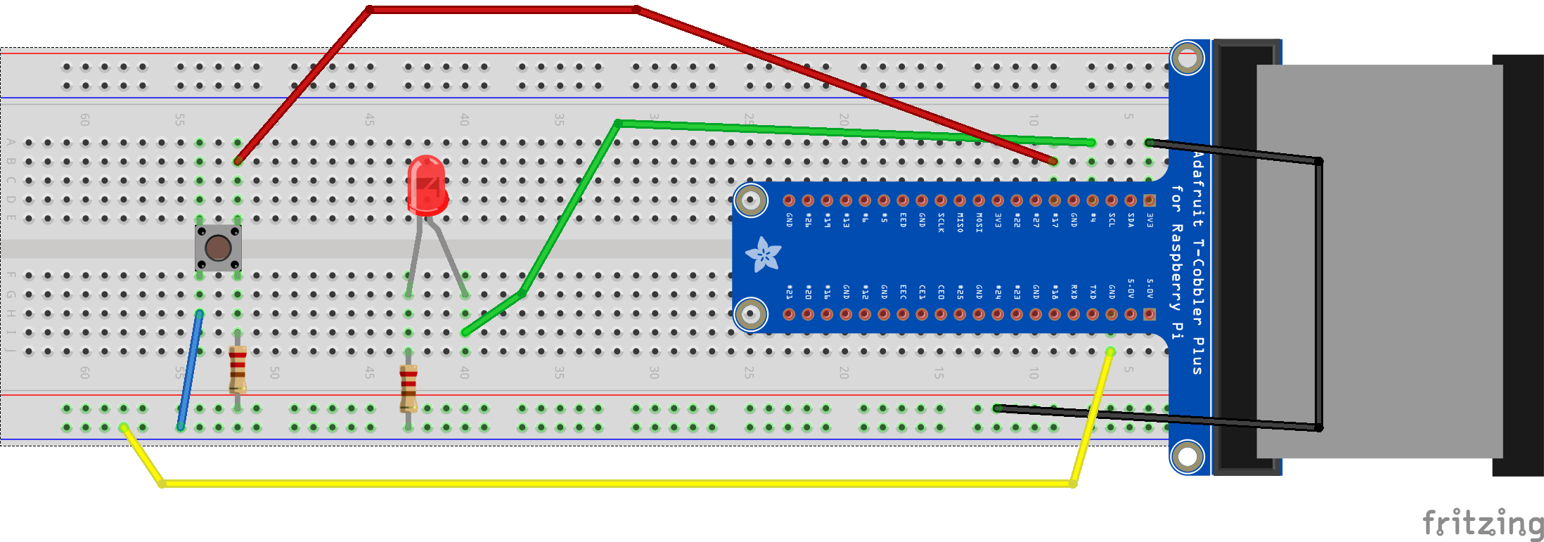 morse code setup for raspberry pi and wolfram language