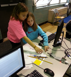 kenwood students with the raspberry pi and wolfram language