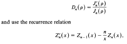 logarithmic derivate