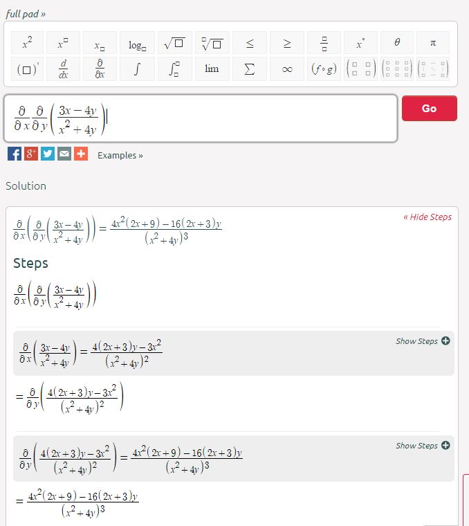 Partial Derivative